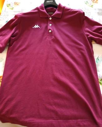 Polo  uomo Robe di Kappa taglia L colore bordeaux