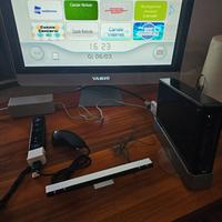 Console Nintendo Wii Nera + adattatore Hdmi