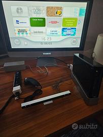 Console Nintendo Wii Nera + adattatore Hdmi