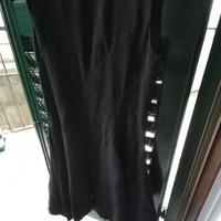 vestito nero, in cotone