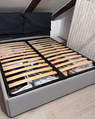 Letto matrimoniale a contenitore