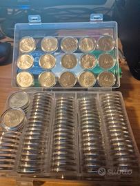 Lotto 500 lire argento