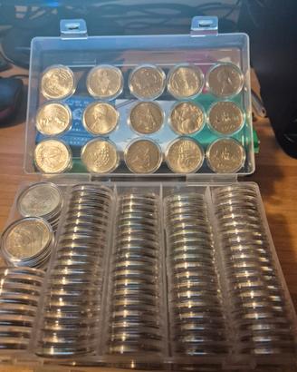 Lotto 500 lire argento