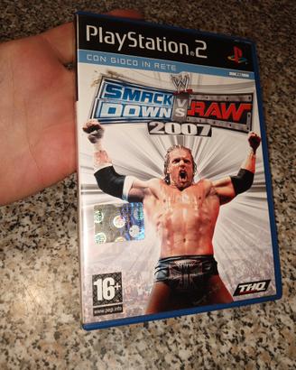 Gioco Ps2 SmackDown vs RAW 2007