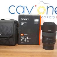 SONY FE 24mm f1.4 g master usato