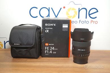 SONY FE 24mm f1.4 g master usato