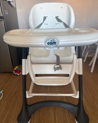 Seggiolone Pappa Cam Campione - Regolabile e Chiud