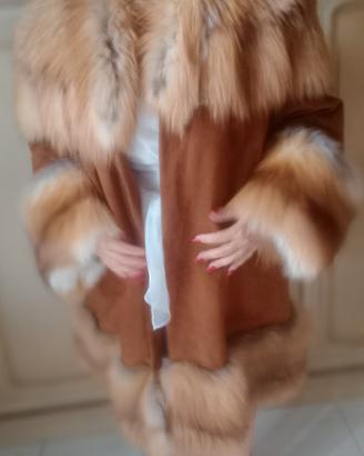 cappotto renna e volpe Red tg 42 44