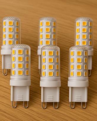 Lampadine LED G9 230V – Confezione da 6 pezzi