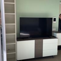 Composizione soggiorno moderna su misura