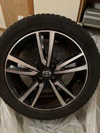 4 Cerchi in lega originali Toyota yaris R16