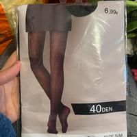 Collant 40den tg2 con strass