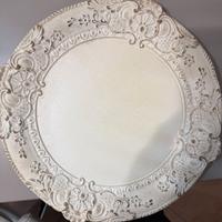 sottopiatti legno intarsiati bianco