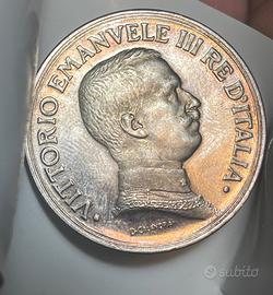 5 Lire 1914 Quadriga