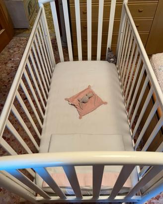 Lettino bambino Pali bianco