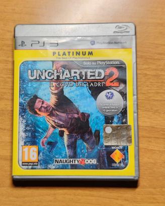 Uncharted 2: Il covo dei ladri-PS3- Plat/Originale