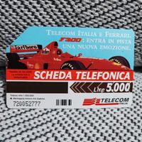 scheda Telefonica Telecom Ferrari 