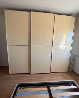 Armadio 3 ante scorrevoli 277x60x250 cm