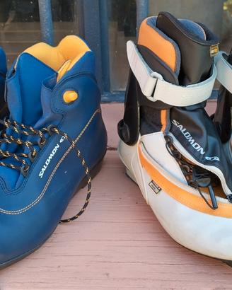 Scarpe per sci da fondo Salomon nuove