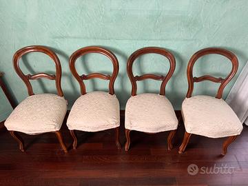 Sedie vintage vestite