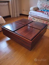 2 tavolini modernariato vintage Carlo Hauner 