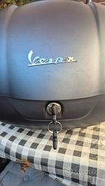 Baule Vespa originale 36lt grigio titanio