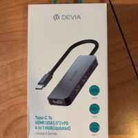 Adattatore Type-C to HDMI | Silver, 4 in 1