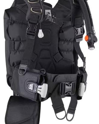 GAV / Jacket subacquea 500 B nero-grigio