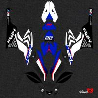 KIT GRAFICHE ADESIVI BMW S1000 RR HP4