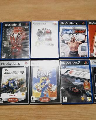 Lotto giochi PS2 