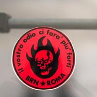 Adesivo Milan Brigate Rossonere Roma vintage
