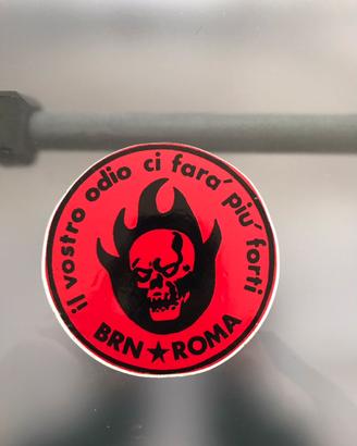 Adesivo Milan Brigate Rossonere Roma vintage