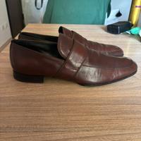 Scarpe mocassini da uomo Ermenegildo Zegna tg 42