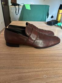 Scarpe mocassini da uomo Ermenegildo Zegna tg 42