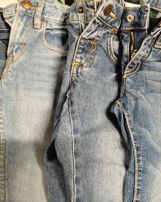 jeans bimbo taglia 2 anni 