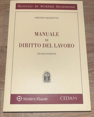 Manuale di diritto del lavoro - Oronzo Mazzotta