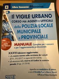 Libro manuale concorso polizia municipale