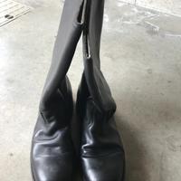 Stivaletti neri per equipaggi mezzi corazzati