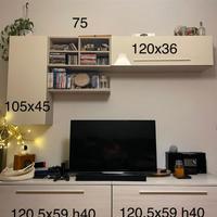 Mobile soggiorno / parete attrezzata moderna