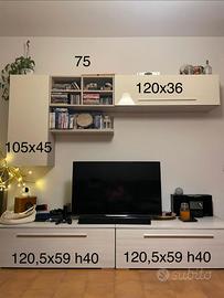 Mobile soggiorno / parete attrezzata moderna