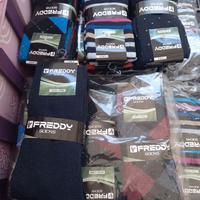 Calze uomo Freddy caldo cotone lunghe o corte