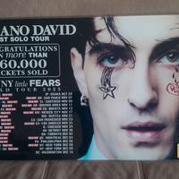 Poster  vetro resina tour 2025 di DAMIANO