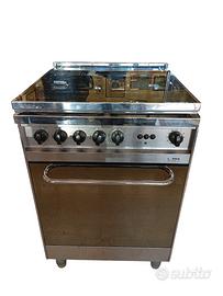 Cucina Lofra Mx66gi in acciaio ventilato 