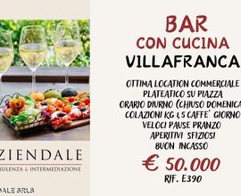 Aziendale - bar con cucina a villafranca