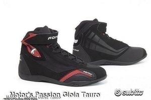Scarpe Moto Sport FORMA GENESIS Nere - Rosso