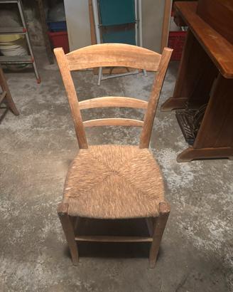 Sedia rustica originale