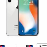 Iphone X con 256 GB Bianco