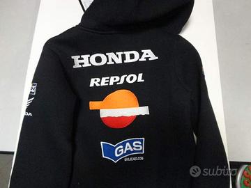 Honda Repsol Gas felpa bambino 12 anni nuova
