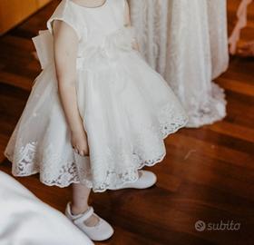 Vestito bambina damigella 92 cm made in Italy