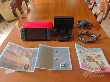 Nintendo Switch 1 Gray+ 3 giochi nintendo